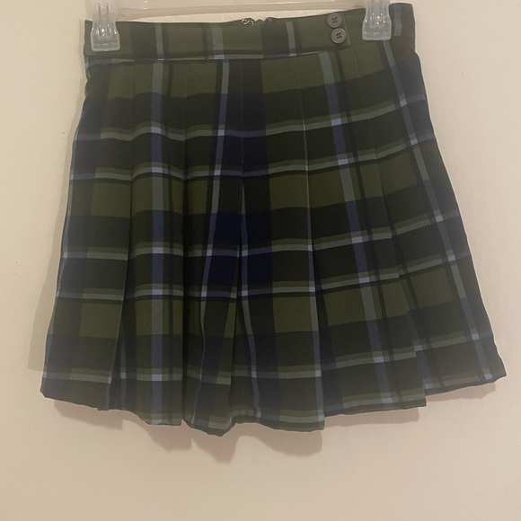 WeWoreWhat PLAID TENNIS SKIRT SKORT PLEATED NEW NWOT 0 XS SOLD OUT $128 REVOLVE - Picture 5 of 8